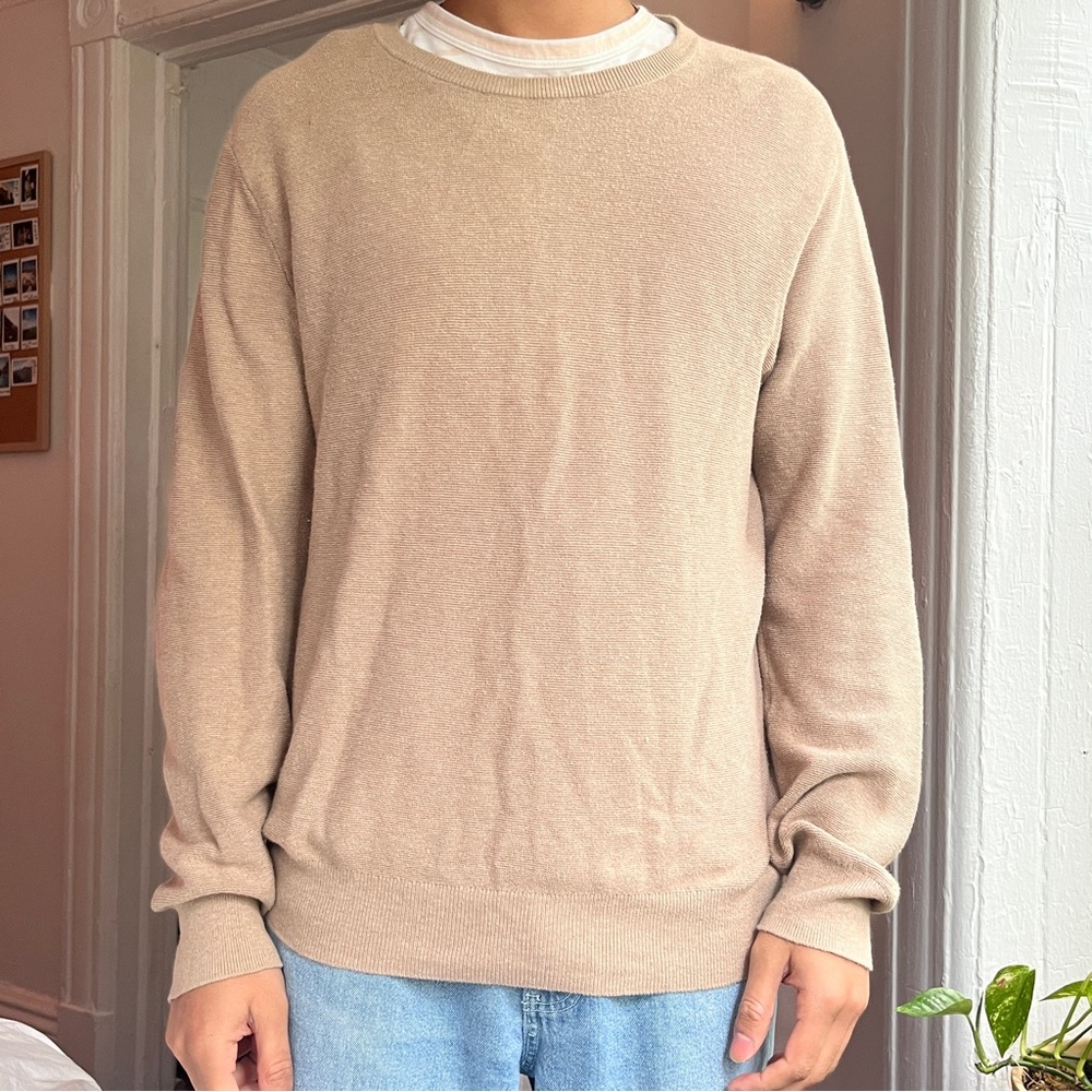 Beige JCrew sweater (S)